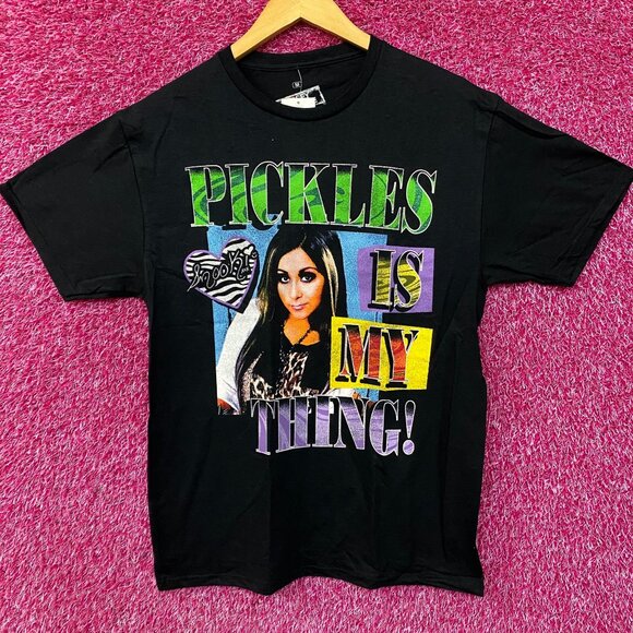 MTV Jersey Shore Snooki Pickles is My Thing T-Shirt Medium - Picture 1 of 4